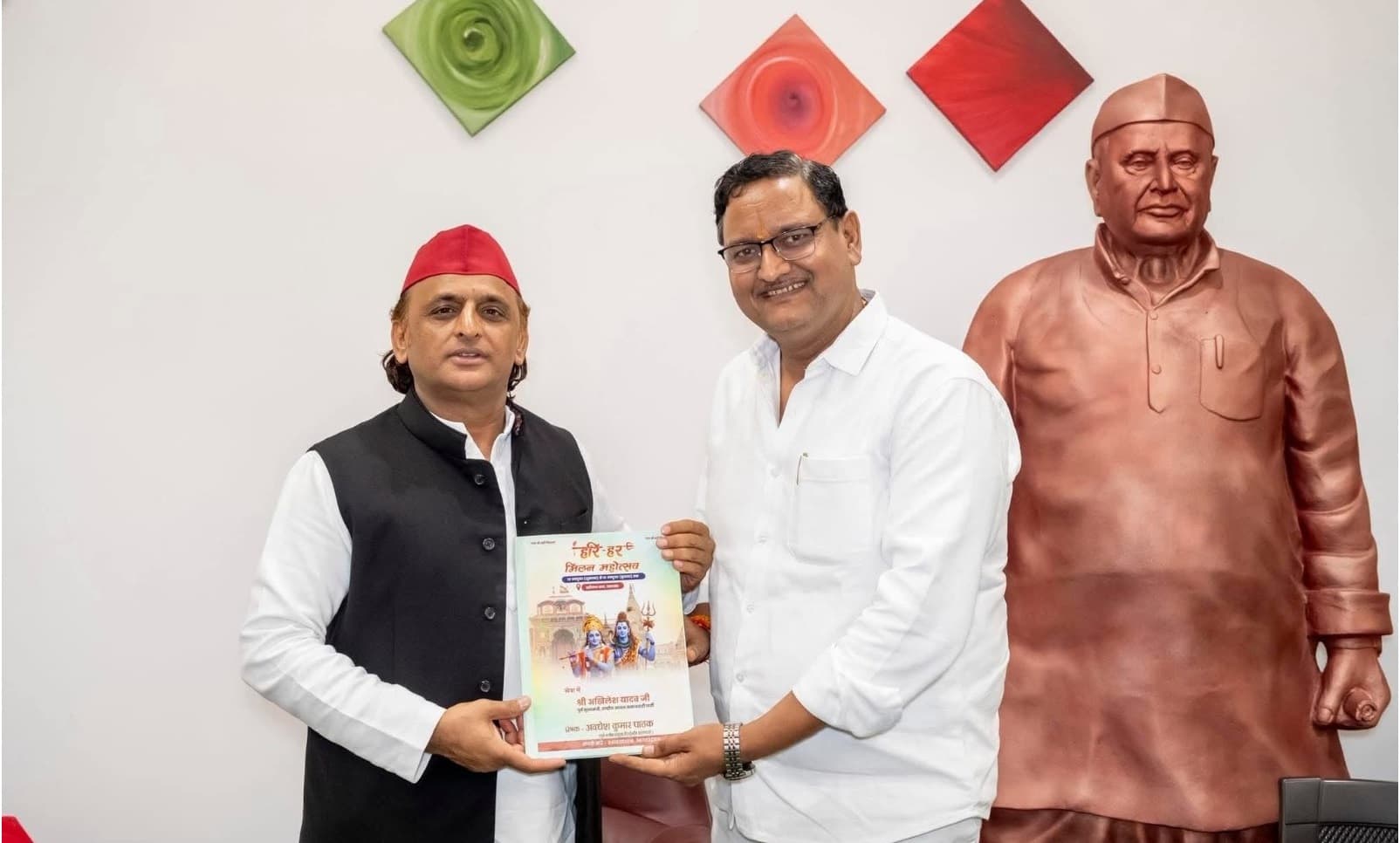 सांस्कृतिक धरोहर की साझेदारी।